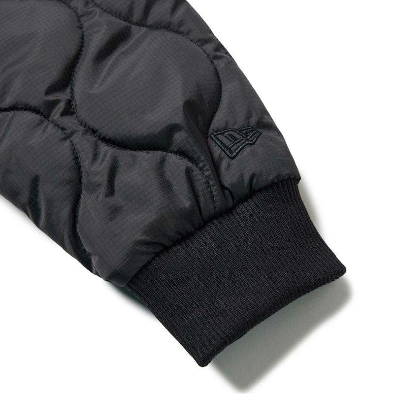 ニューエラ NEW ERA メンズ メンズ [ゴルフ]  インサレーティッド キルティング ジャケット ブラック ERMA5H2 詳細6