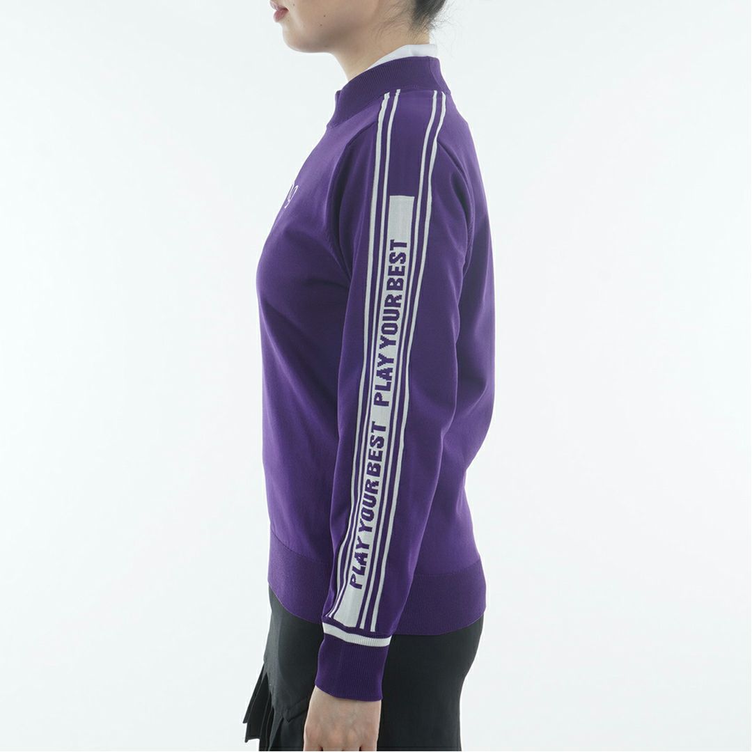 ピン アパレル PING APPAREL レディース 【PING APPAREL】ロゴジャカードハイネックニット ＜LADIES LINE＞ (LADIES) PILA55G 詳細5