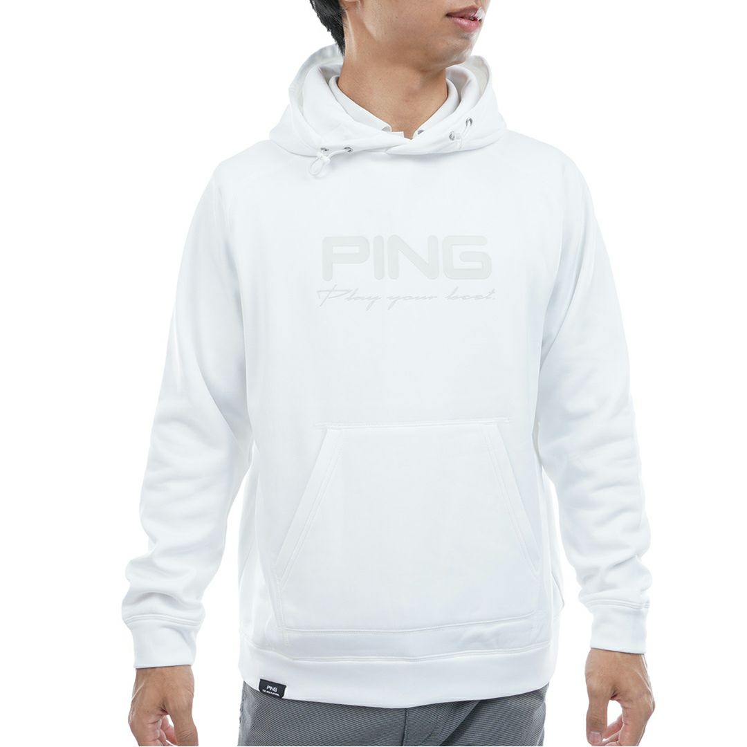 PINGAPPAREL メンズ パーカー ホワイト