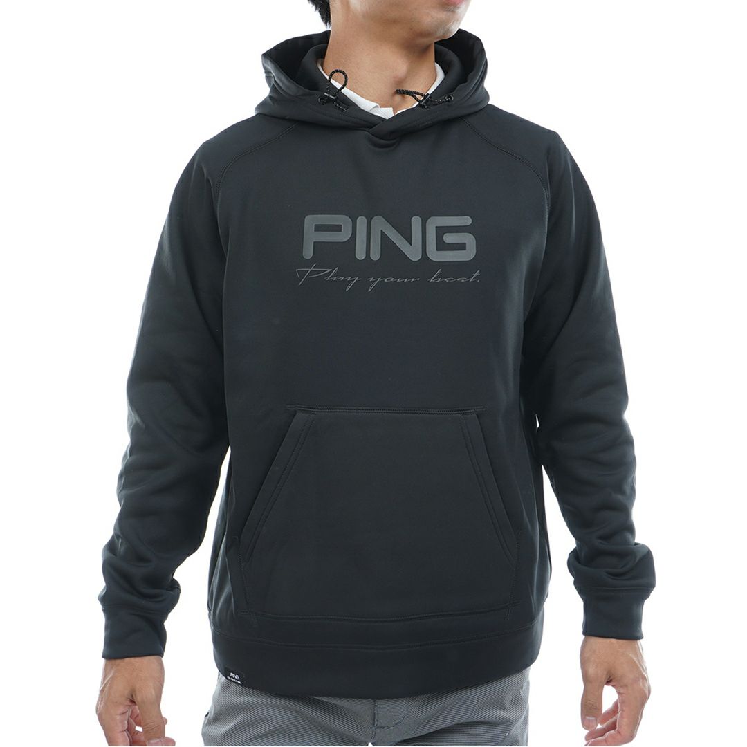 PINGAPPAREL メンズ パーカー ブラック