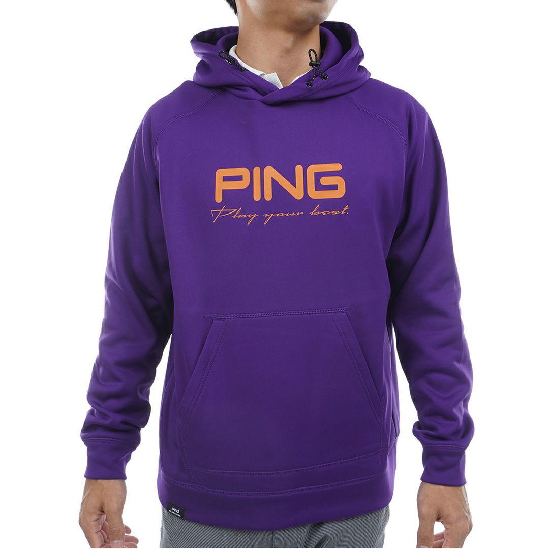 PINGAPPAREL メンズ パーカー パープル