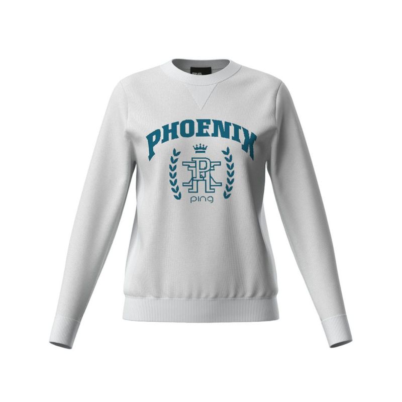 PINGAPPAREL レディース セーター シャツ ホワイト