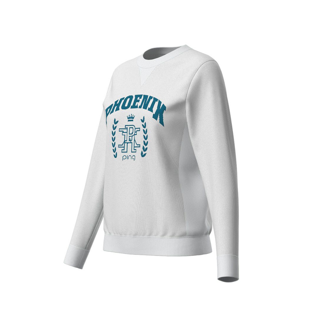 ピン アパレル PING APPAREL レディース 【PING APPAREL】デニムライクニット/カノコ レイヤードツインニット ＜LADIES LINE＞ (LADIES) PILA55A 詳細4