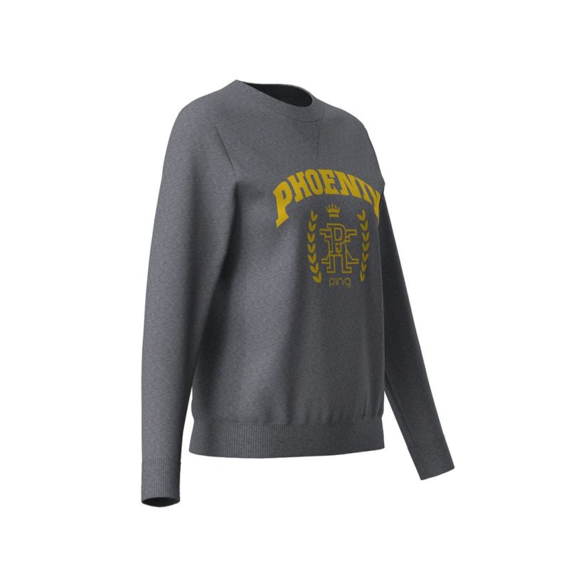 PINGAPPAREL レディース セーター シャツ グレー