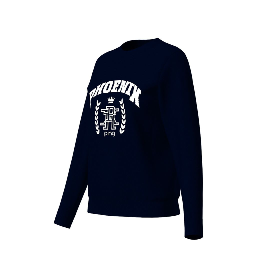 PINGAPPAREL レディース セーター シャツ ネイビー