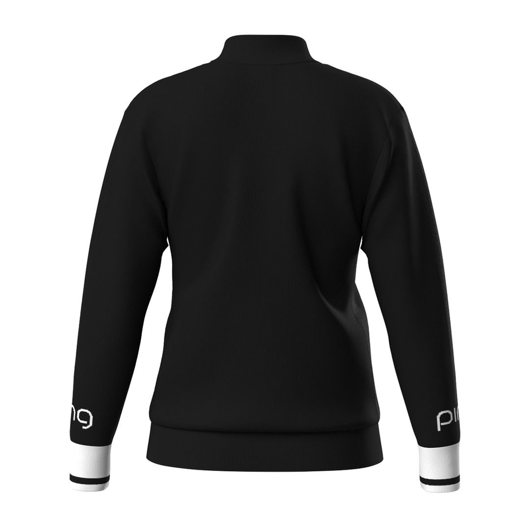 ピン アパレル PING APPAREL レディース 【PING APPAREL】ハーフジップ袖ロゴジャカードニット ＜LADIES LINE＞ (LADIES) PILA55J 詳細8