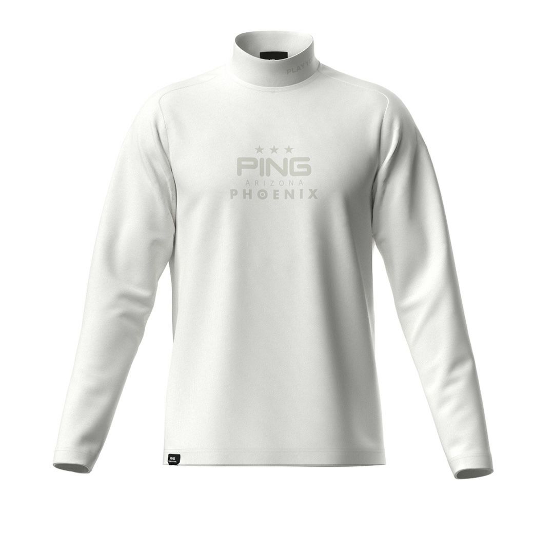 ピン アパレル PING APPAREL メンズ 【PING APPAREL】サーモソーラ―バックカノコ長袖ハイネックカットソー ＜PERFORMANCE＞ (MENS) PIMA56L 詳細1
