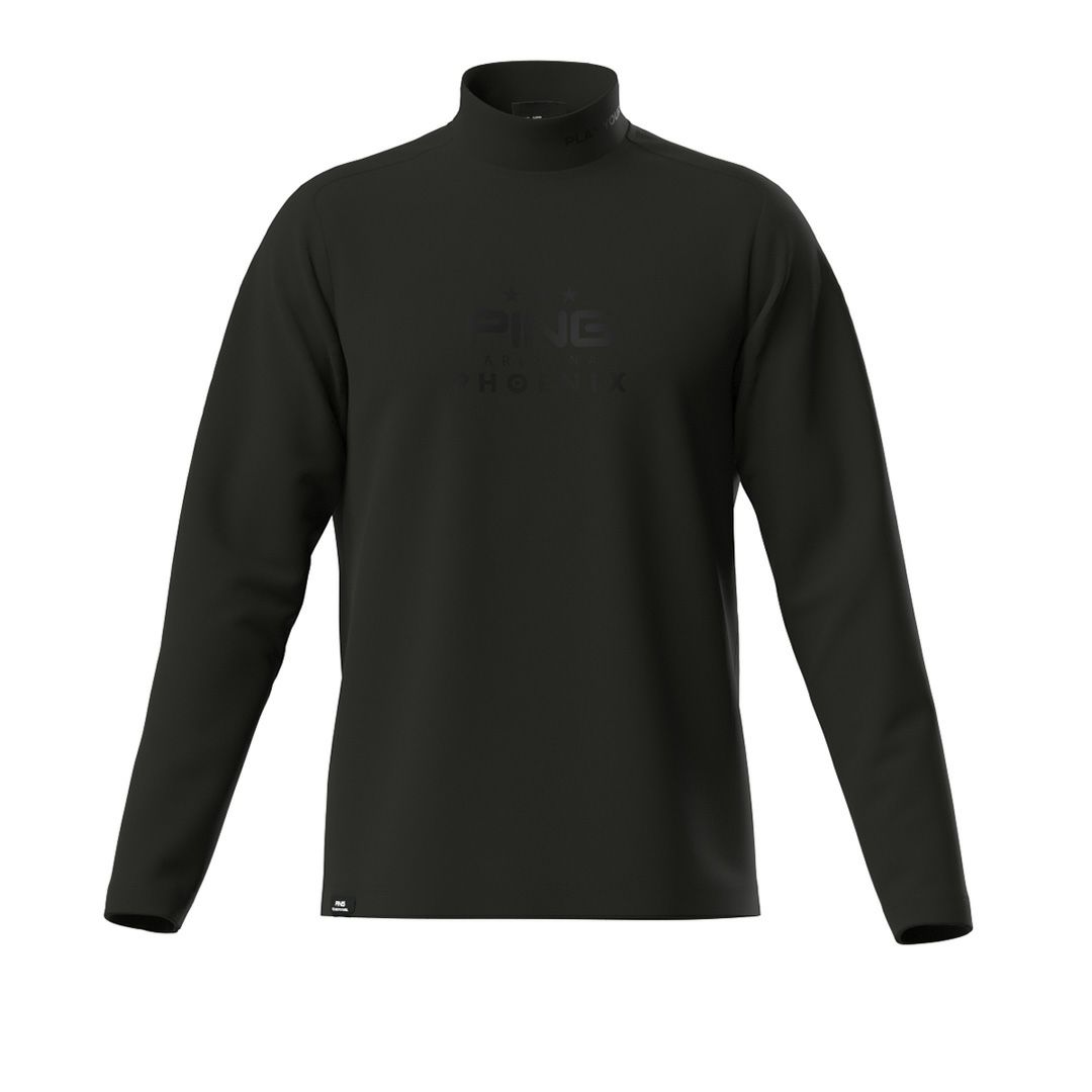 ピン アパレル PING APPAREL メンズ 【PING APPAREL】サーモソーラ―バックカノコ長袖ハイネックカットソー ＜PERFORMANCE＞ (MENS) PIMA56L 詳細2