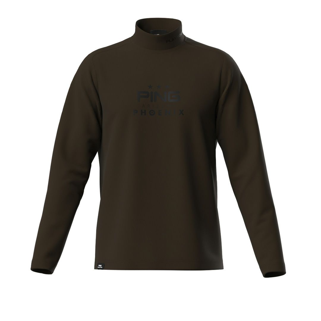 ピン アパレル PING APPAREL メンズ 【PING APPAREL】サーモソーラ―バックカノコ長袖ハイネックカットソー ＜PERFORMANCE＞ (MENS) PIMA56L 詳細3