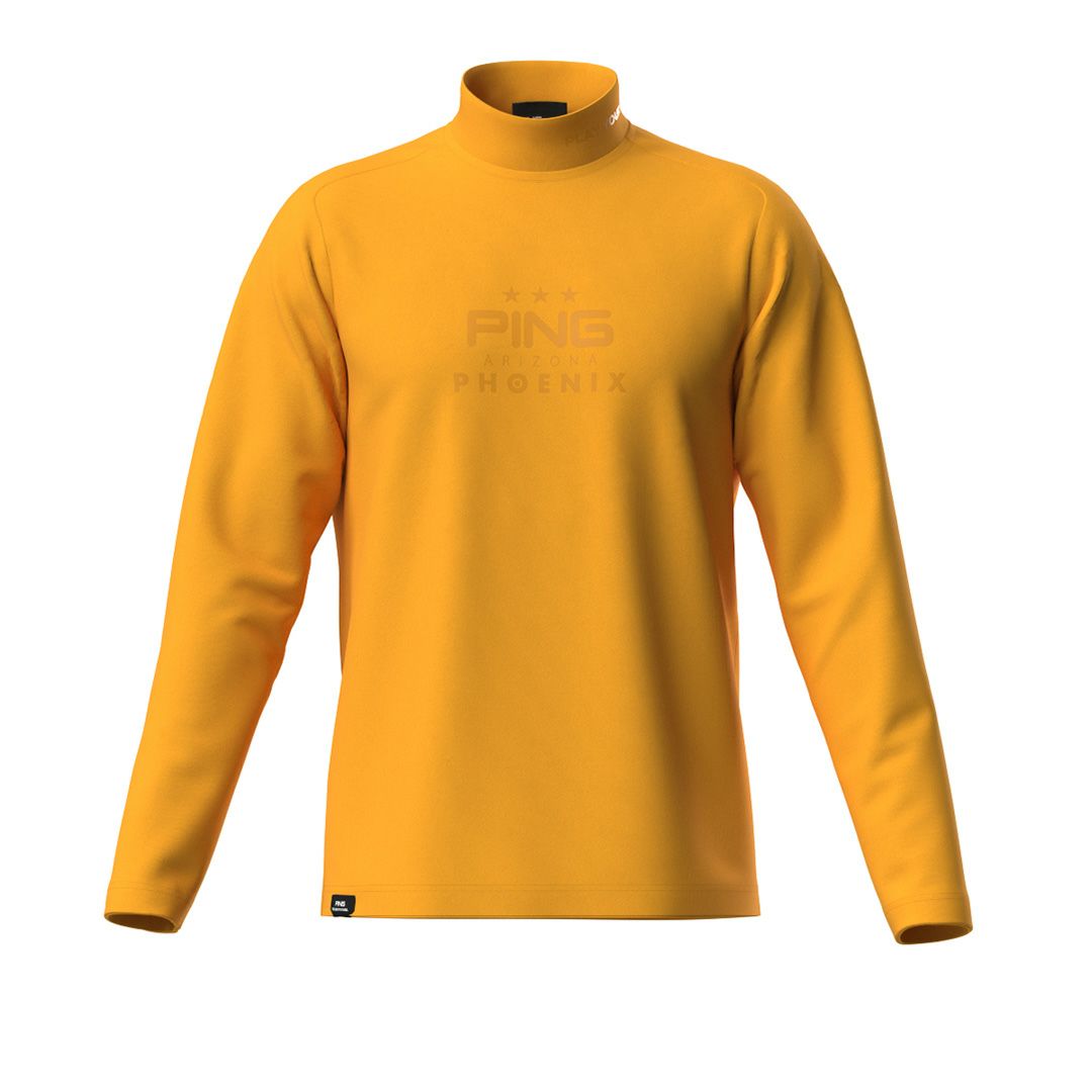 ピン アパレル PING APPAREL メンズ 【PING APPAREL】サーモソーラ―バックカノコ長袖ハイネックカットソー ＜PERFORMANCE＞ (MENS) PIMA56L 詳細4