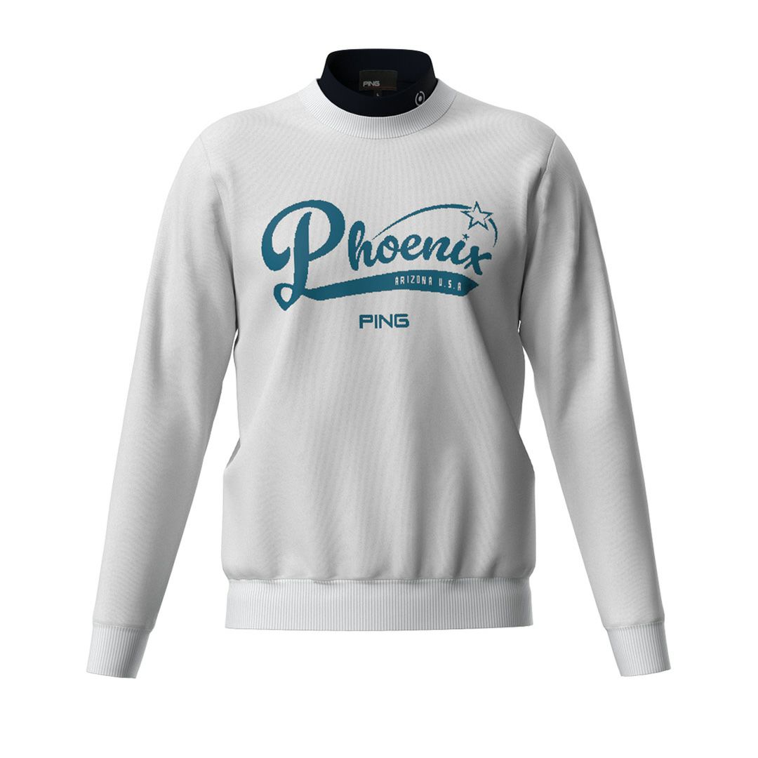 ピン アパレル PING APPAREL メンズ 【PING APPAREL】デニムライクジャガードニット/カノコ レイヤードツインニット ＜NATIVE＞ (MENS) PIMA572 詳細1