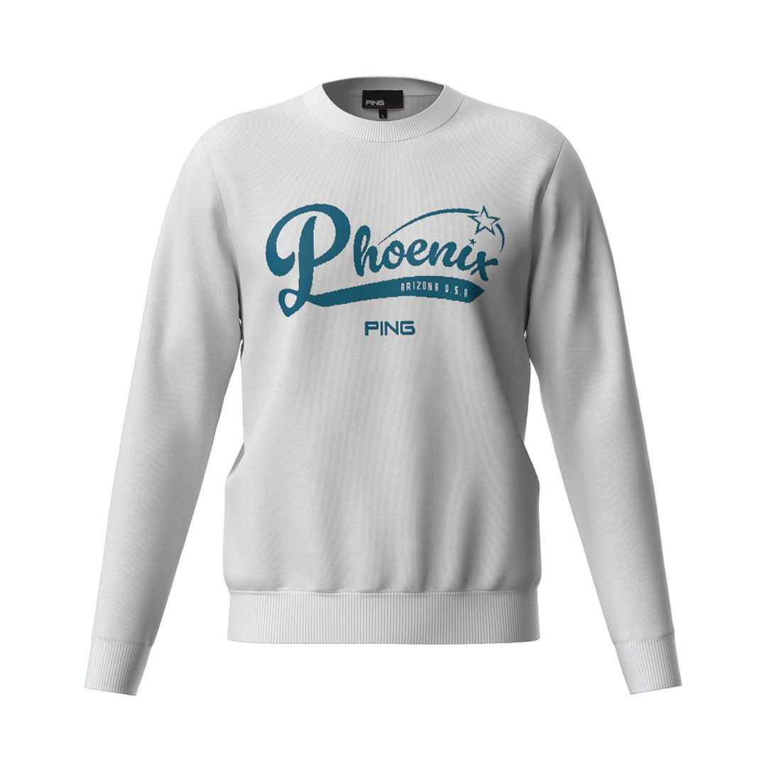 PINGAPPAREL メンズ セーター ニット ホワイト