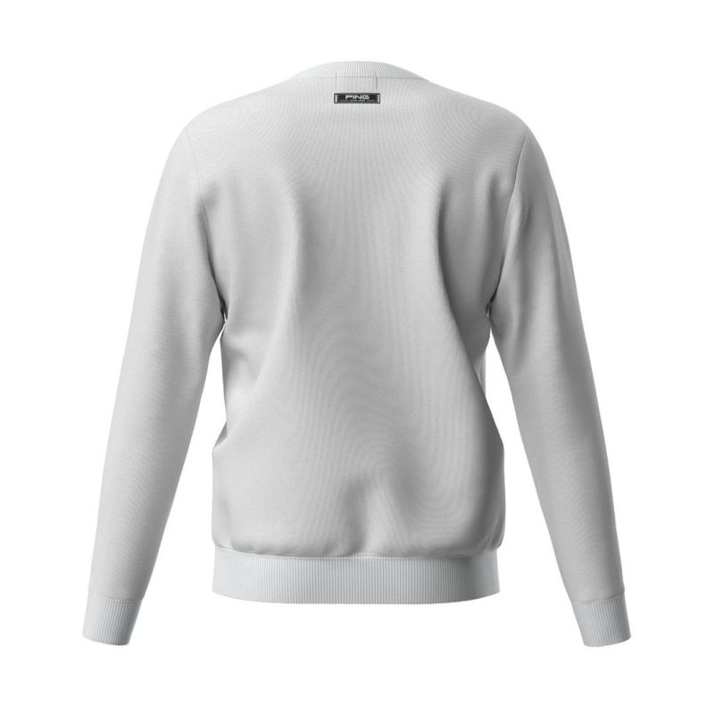 PINGAPPAREL メンズ セーター ニット ホワイト