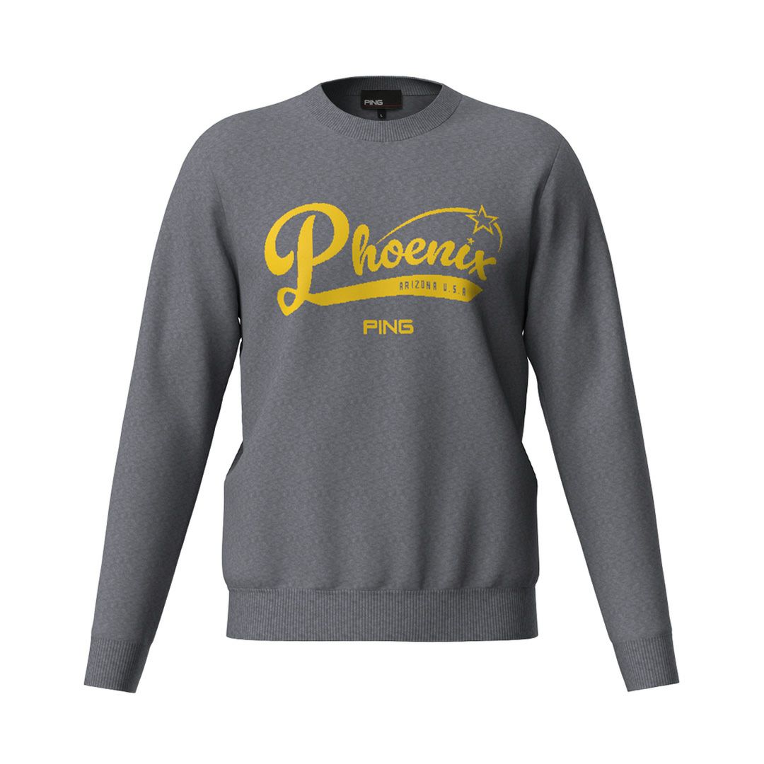 PINGAPPAREL メンズ セーター ニット グレー