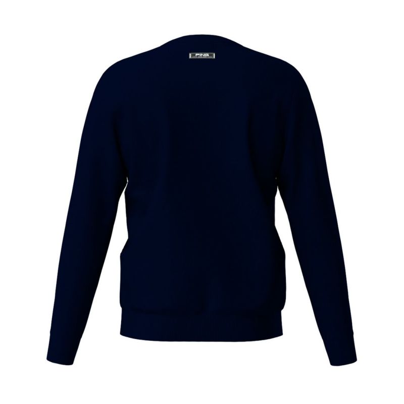 PINGAPPAREL メンズ セーター ニット ネイビー