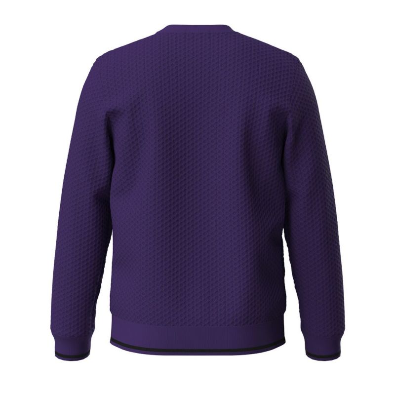 PINGAPPAREL メンズ セーター ニット パープル