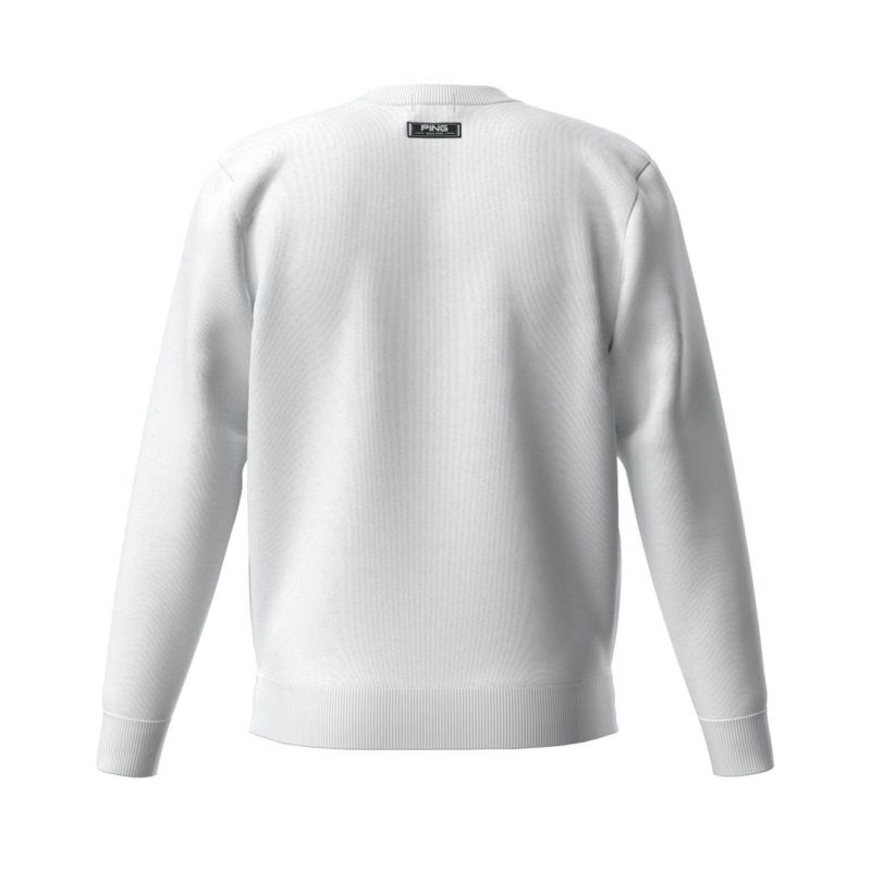 PINGAPPAREL メンズ セーター ニット ホワイト