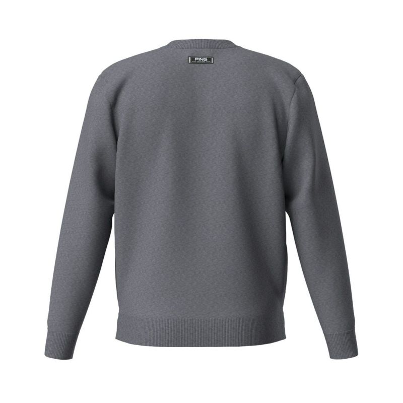 PINGAPPAREL メンズ セーター ニット グレー