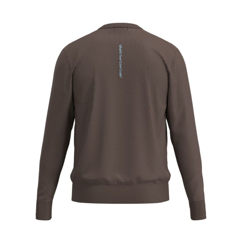 PINGAPPAREL メンズ セーター ニット ブラウン