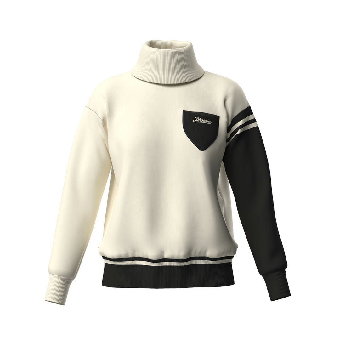 ピン アパレル PING APPAREL レディース 【PING APPAREL】オフタートルバイカラーニット ＜LADIES LINE＞ (LADIES) PILA55F 詳細1