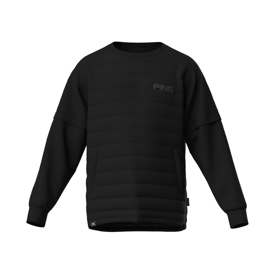 ピン アパレル PING APPAREL メンズ 【PING APPAREL】2WAYハイブリッド中綿スニードブルゾン ＜PERFORMANCE＞ (MENS) PIMA54P 詳細2