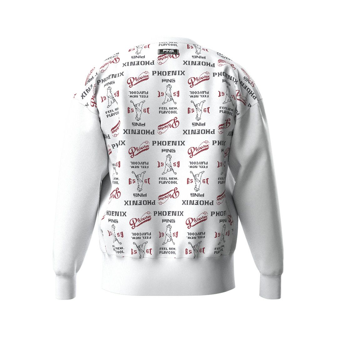 ピン アパレル PING APPAREL メンズ 【PING APPAREL】ジャカードクルーネックニットプルオーバー ＜NATIVE＞ (MENS) PIMA56W 詳細5