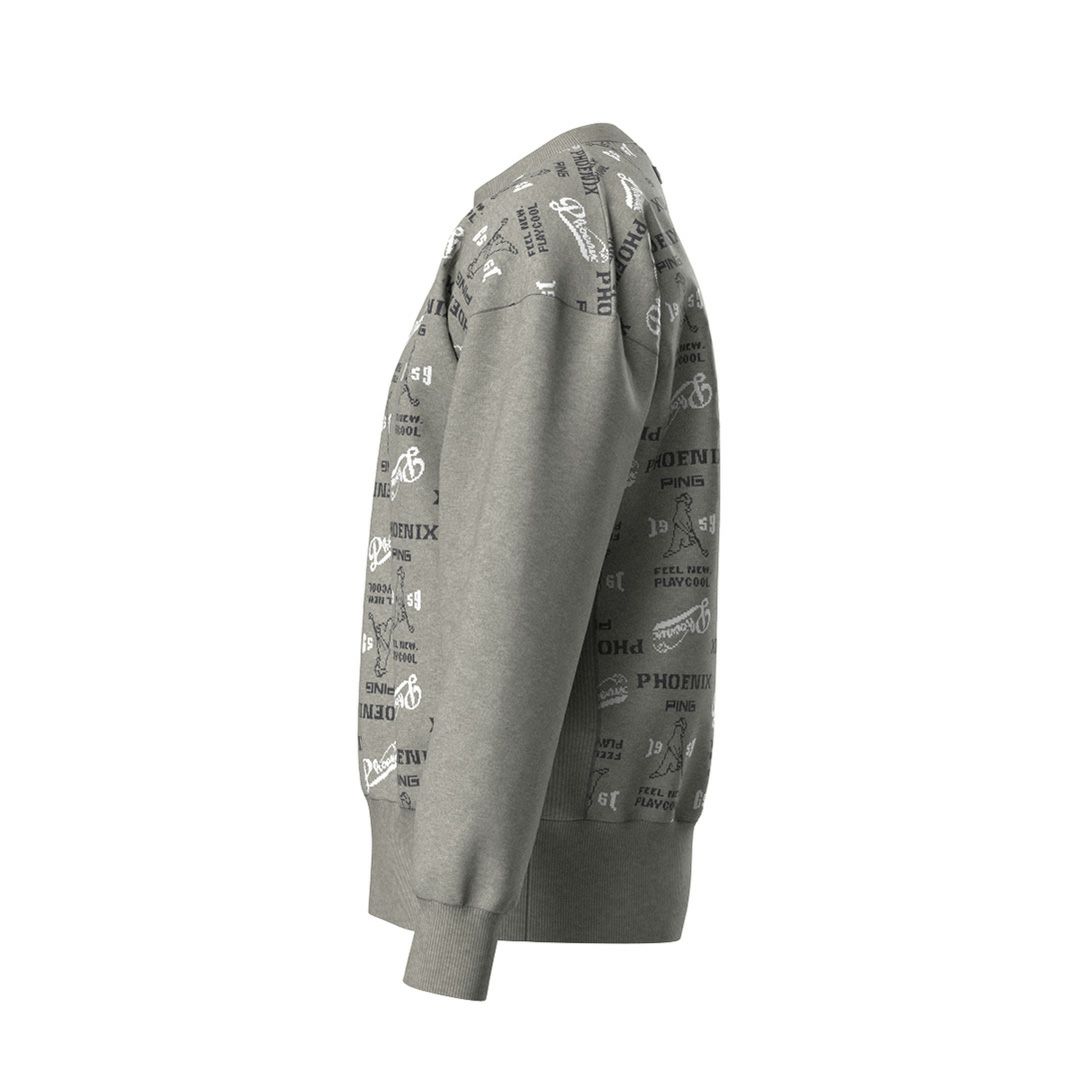 ピン アパレル PING APPAREL メンズ 【PING APPAREL】ジャカードクルーネックニットプルオーバー ＜NATIVE＞ (MENS) PIMA56W 詳細6