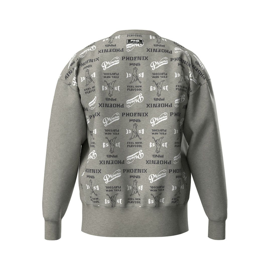 ピン アパレル PING APPAREL メンズ 【PING APPAREL】ジャカードクルーネックニットプルオーバー ＜NATIVE＞ (MENS) PIMA56W 詳細7