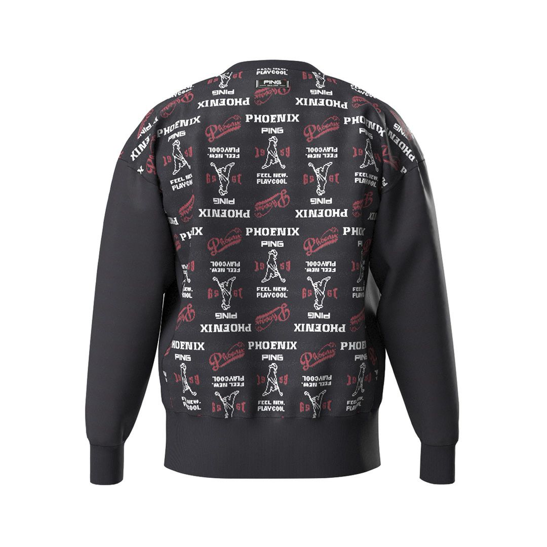 ピン アパレル PING APPAREL メンズ 【PING APPAREL】ジャカードクルーネックニットプルオーバー ＜NATIVE＞ (MENS) PIMA56W 詳細9