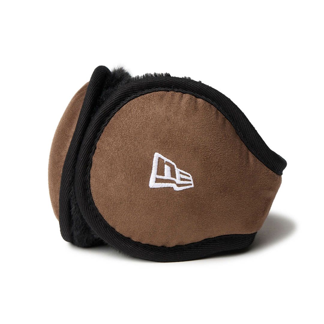 ニューエラ NEW ERA メンズ レディース ユニセックス イヤーマフ シンセティックスウェード フリース ブラウン ERMG5C5F 詳細1