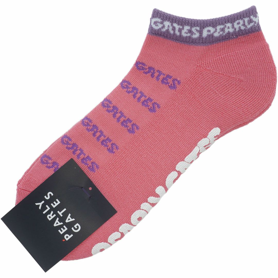 パーリーゲイツ]メンズ ロゴボーダーアンクルソックス (MENS) | ヤマニ