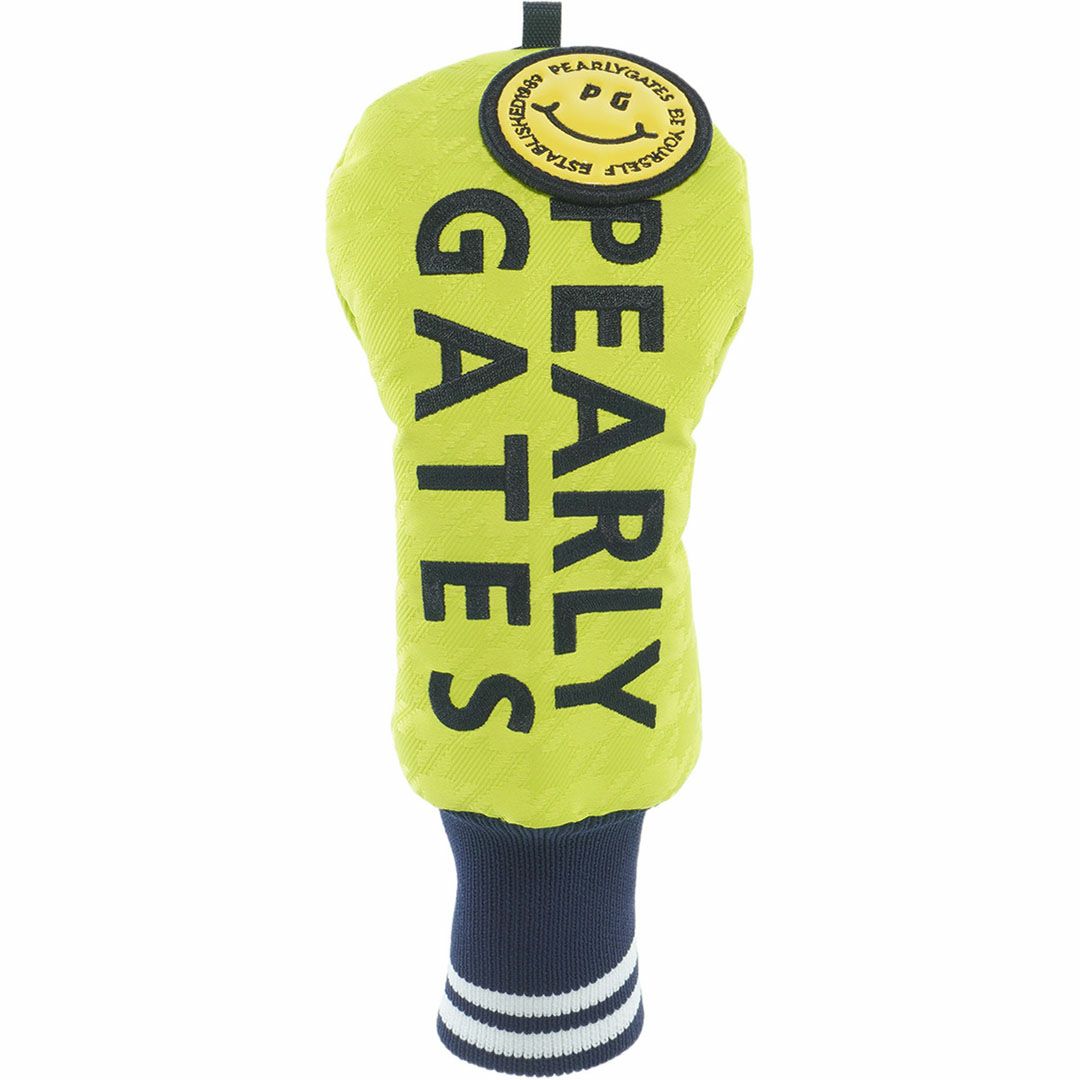 パーリーゲイツ PEARLY GATES メンズ レディース ユニセックス PG is PG ユーティリティ用ヘッドカバー PAMG5CNF ライトグリーン