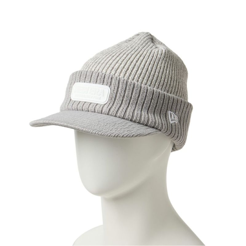 ニューエラ NEW ERA メンズ メンズ [ゴルフ]  バイザーニットキャップ TPUロゴ グレー ERMZ53UA 詳細1