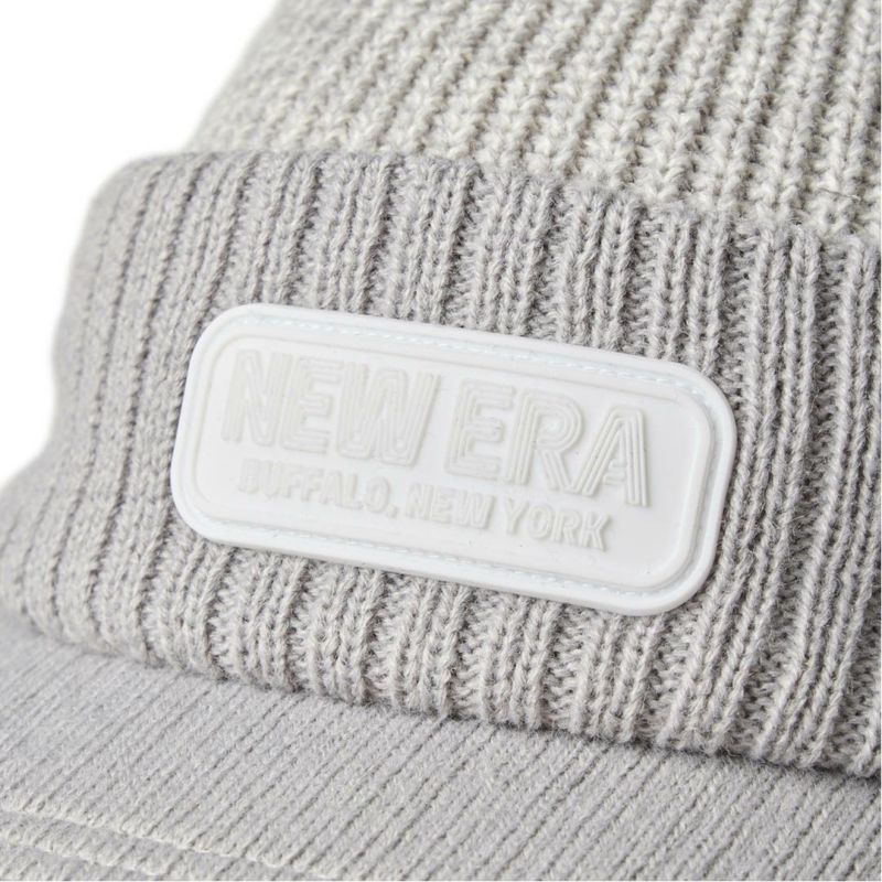 ニューエラ NEW ERA メンズ メンズ [ゴルフ]  バイザーニットキャップ TPUロゴ グレー ERMZ53UA 詳細3