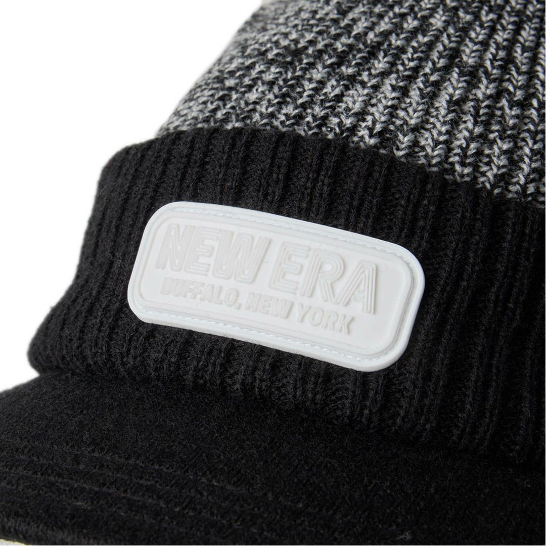 ニューエラ NEW ERA メンズ メンズ [ゴルフ]  バイザーニットキャップ TPUロゴ ブラック ERMZ53UB 詳細3