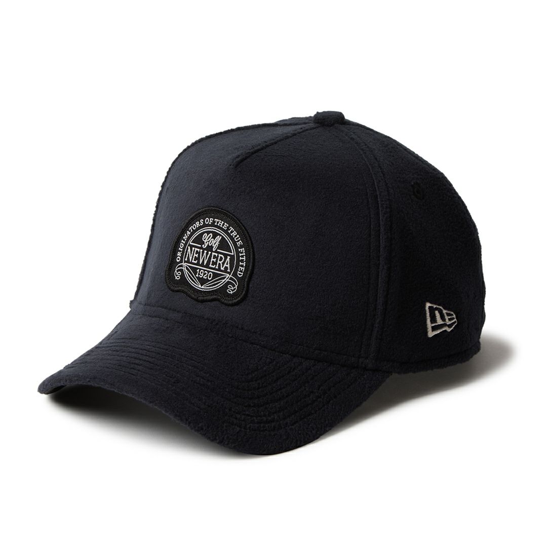 ニューエラ NEW ERA メンズ メンズ [ゴルフ]  9FORTY A-Frame POLARTEC 200 SERIES パッチロゴ ブラック ERMZ53WQ 詳細1