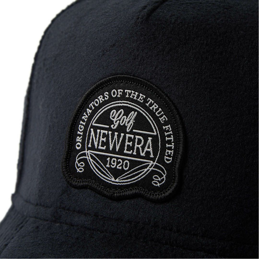 ニューエラ NEW ERA メンズ メンズ [ゴルフ]  9FORTY A-Frame POLARTEC 200 SERIES パッチロゴ ブラック ERMZ53WQ 詳細6