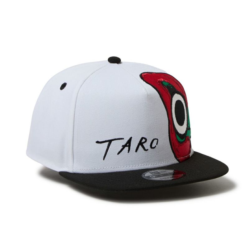 ニューエラ NEW ERA メンズ メンズ [ゴルフ] 9FIFTY A-Frame TARO OKAMOTO 岡本太郎 にらめっこ ホワイト/ブラック ERMZ544C 詳細4
