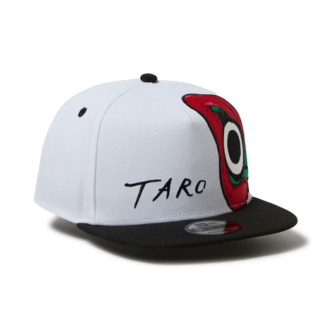ニューエラ NEW ERA メンズ メンズ [ゴルフ] 9FIFTY A-Frame TARO OKAMOTO 岡本太郎 にらめっこ ホワイト/ブラック ERMZ544C 詳細4