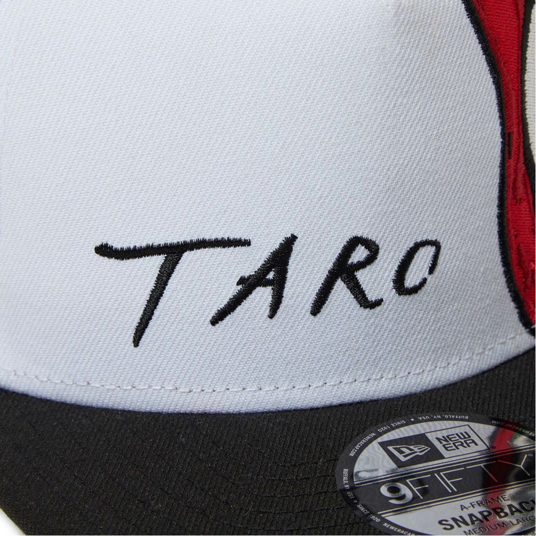 ニューエラ NEW ERA メンズ メンズ [ゴルフ] 9FIFTY A-Frame TARO OKAMOTO 岡本太郎 にらめっこ ホワイト/ブラック ERMZ544C 詳細8