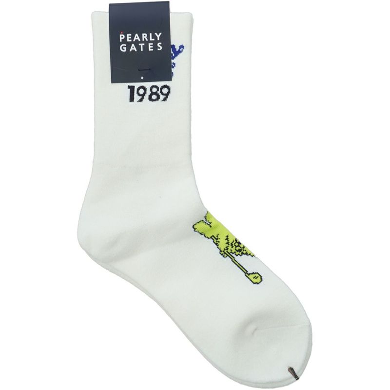 パーリーゲイツ]メンズ ぷっくりロゴミドルソックス (MENS) | ヤマニ