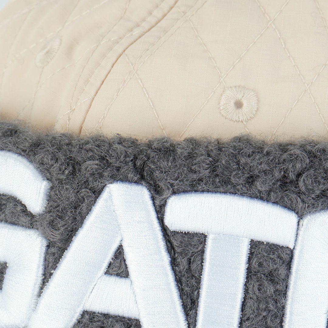 パーリーゲイツ PEARLY GATES メンズ レディース ユニセックス キルティング2WAYキャップ PAMG5C8F ベージュ