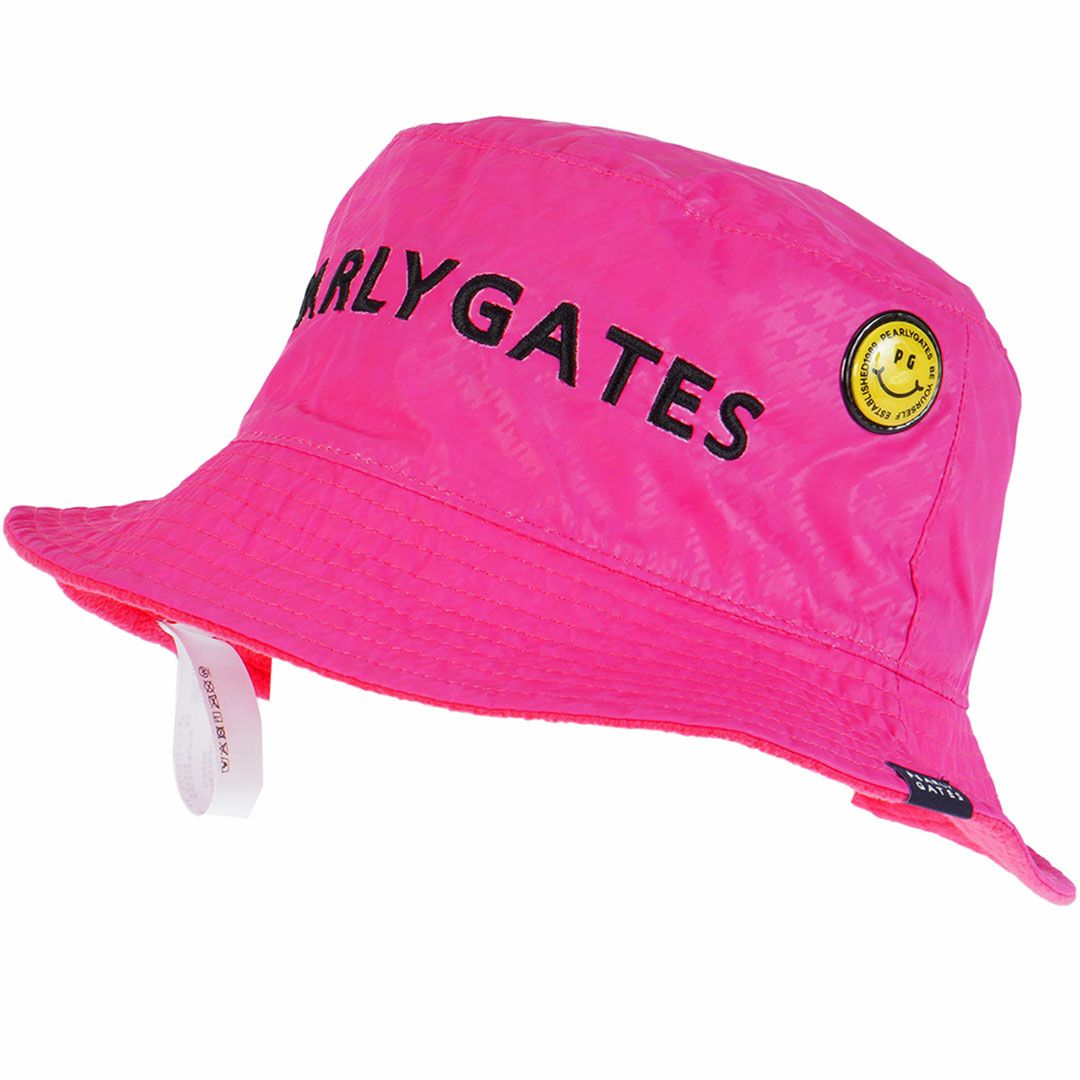PEARLY GATES パーリーゲイツ　ゴルフ　レイン ハット　赤 パーリーゲイツ]PG is PG 裏フリースハット (UNISEX) | ヤマニゴルフ