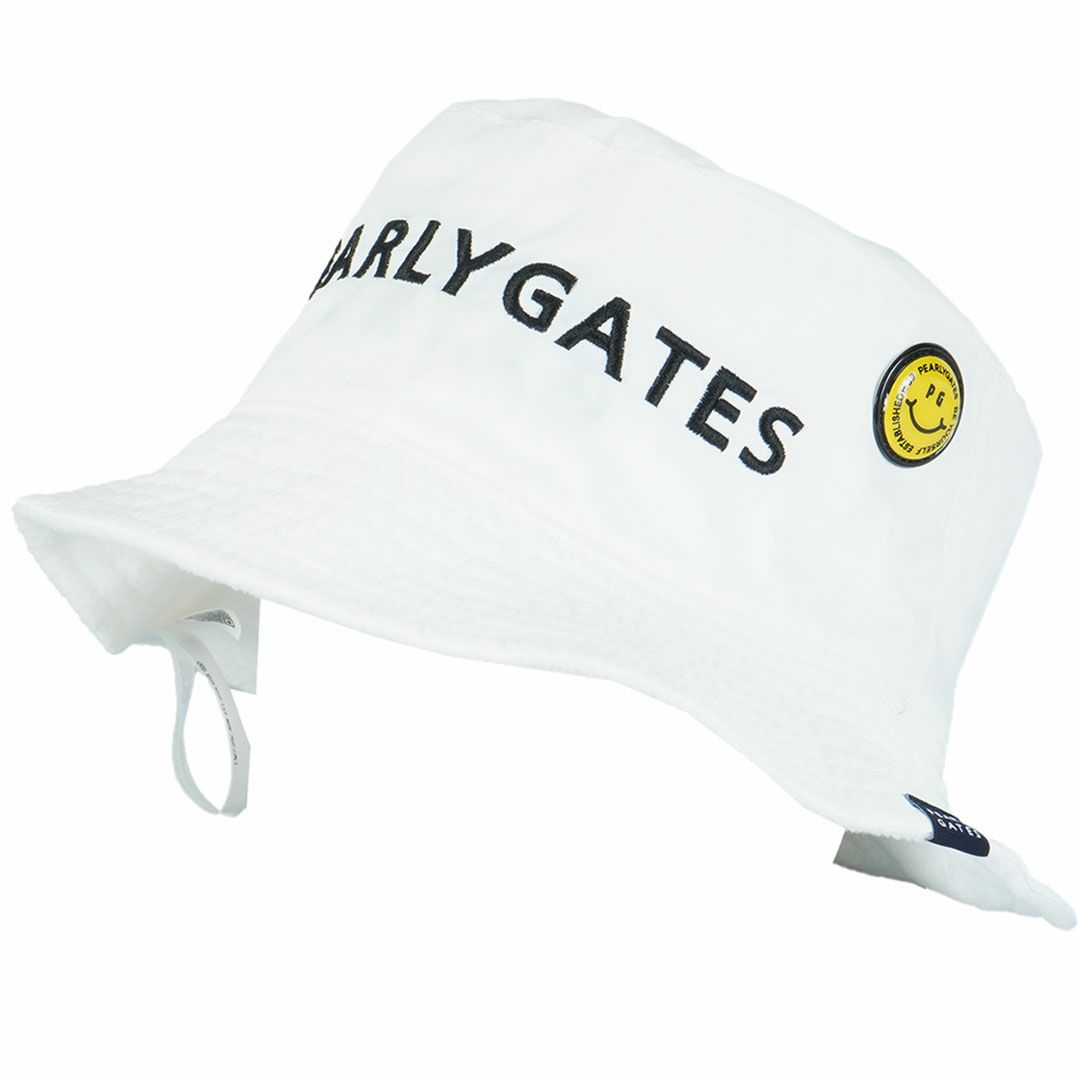 パーリーゲイツ PEARLY GATES メンズ レディース ユニセックス PG is PG 裏フリースハット PAMG5CGF ホワイト
