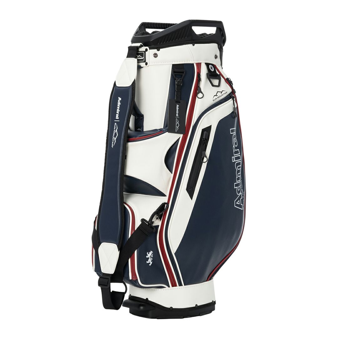 Admiral GOLF ユニセックス メンズ レディース キャディバッグ トリコロール 詳細14