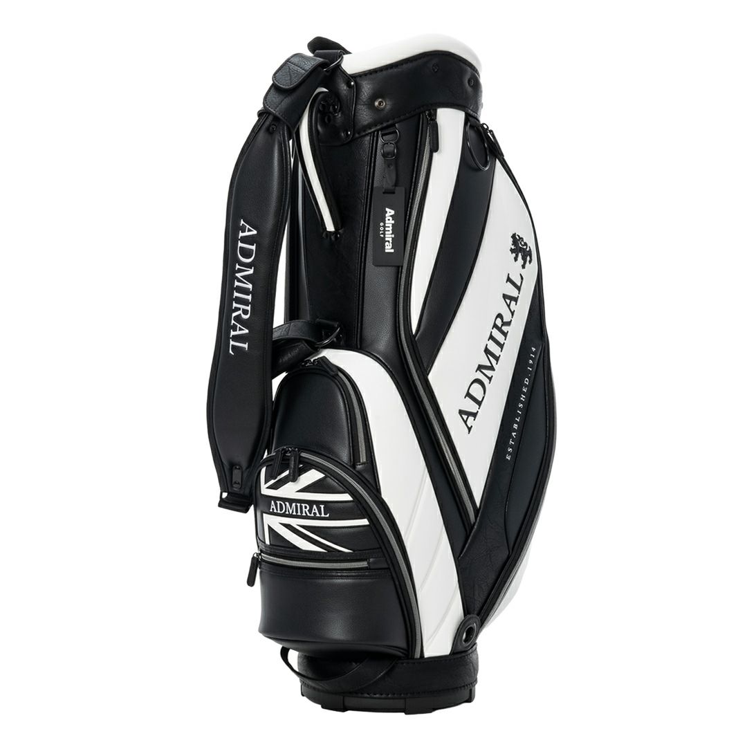 Admiral GOLF ユニセックス メンズ レディース キャディバッグ ブラック 詳細1