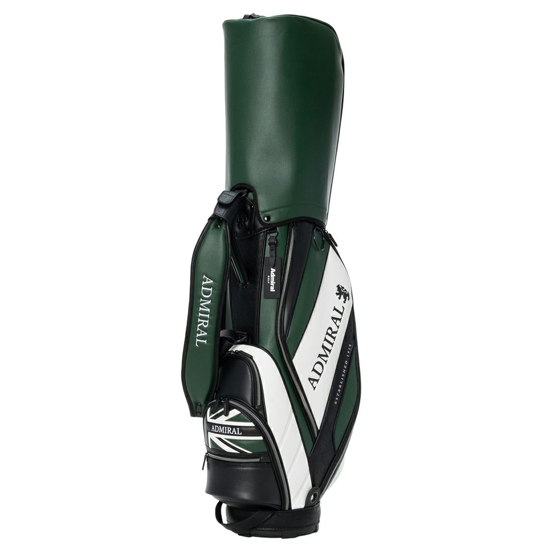 Admiral GOLF ユニセックス メンズ レディース キャディバッグ ダークグリーン