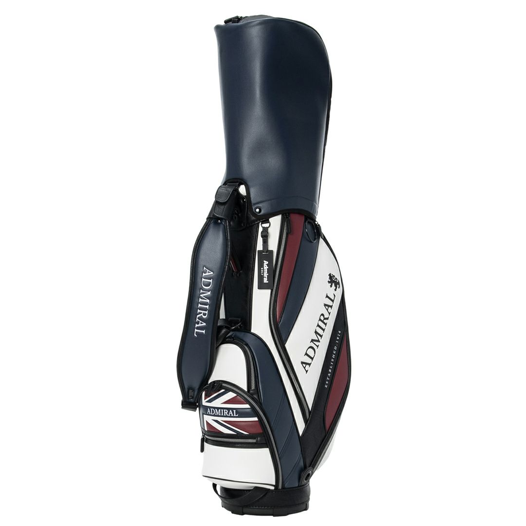 Admiral GOLF ユニセックス メンズ レディース キャディバッグ トリコロール