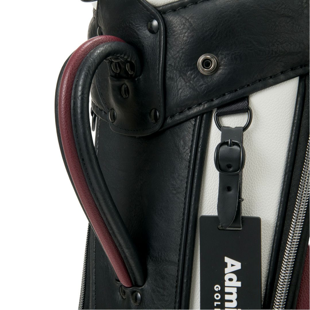 Admiral GOLF ユニセックス メンズ レディース キャディバッグ トリコロール 詳細5