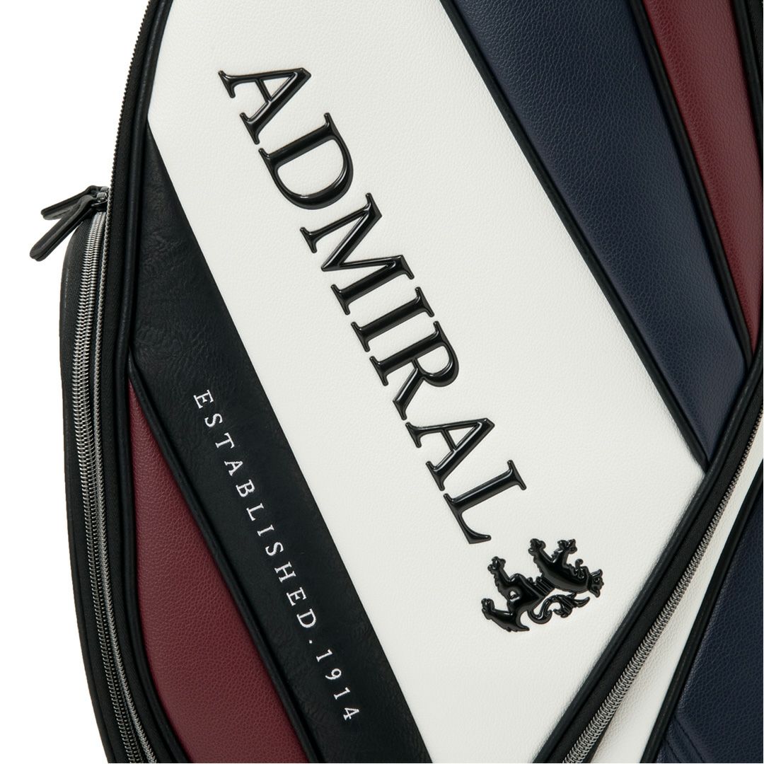 Admiral GOLF ユニセックス メンズ レディース キャディバッグ トリコロール 詳細7